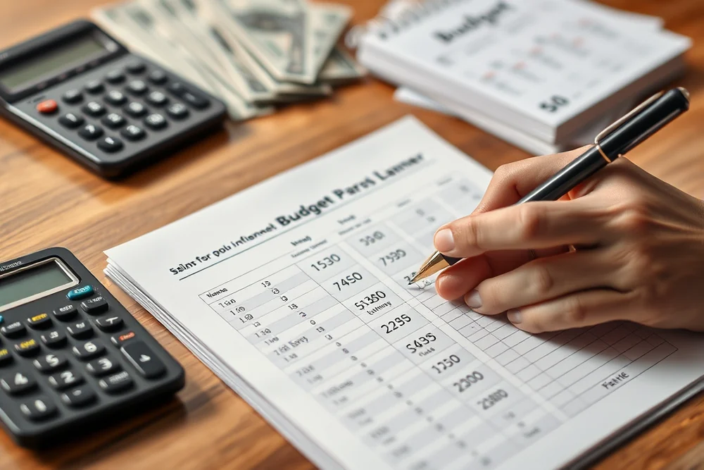 beginner budget printables — Beginner Budget Printables (step by step)
