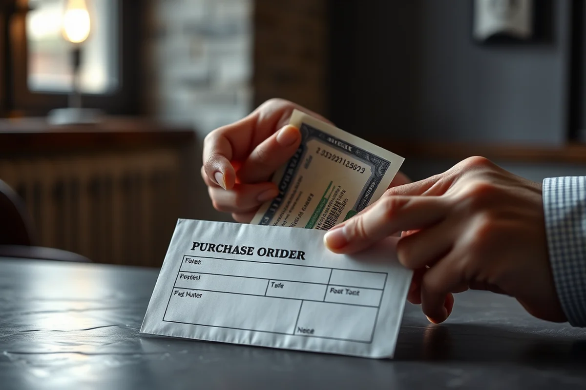 purchase order template — Purchase Order Template (step by step)
