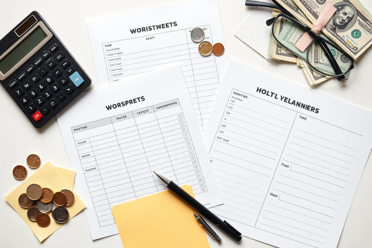 budget printables for planners — Budget Printables For Planners (the finished result)