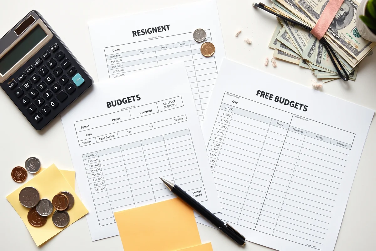 budget printables free templates — Budget Printables Free Templates (the finished result)